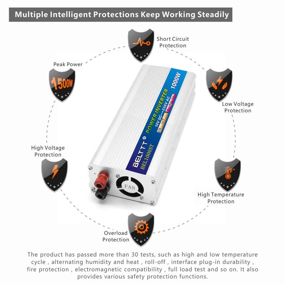 BELTTT 1000W modified sine wave inverter